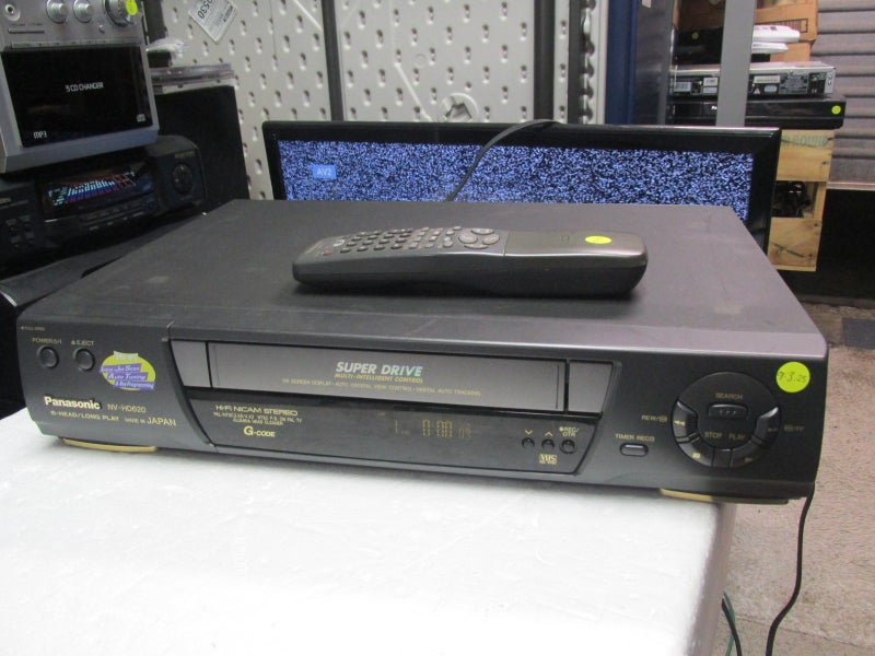 Panasonic NV-HD620 HI-FI Nicasm Stereo 6 Head LP Super Drive VHS Tape Recorder Carousel 1