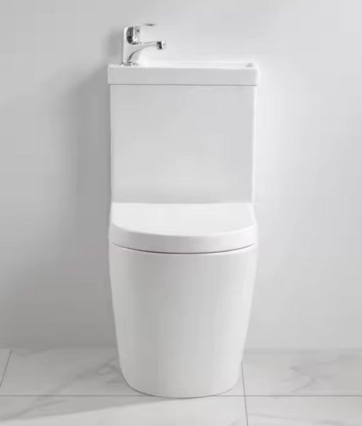 2 in 1 Toilet Basin Combo Combined Toilet and Sink #2866 Carousel 2