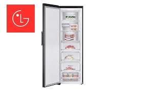 LG 324L Single Door Vertical Left Hand Freezer - Matte Black Carousel 2