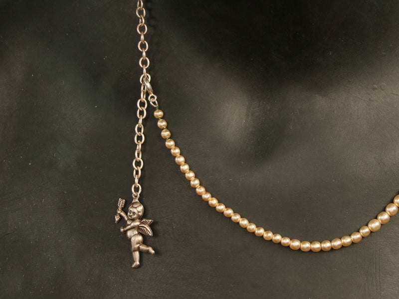 Vintage 1, 2, and 3 Strand Imitation Pearls (3 pieces) 1930s - 50s Stackable! Carousel 8
