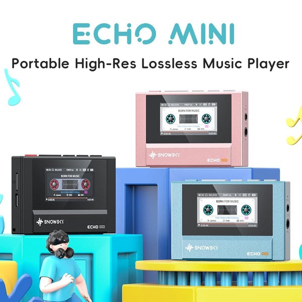 SnowSky/FiiO Echo Mini HiFi Bluetooth MP3 Player 15Hours Playback Independent Carousel 2