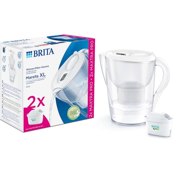 Brita Marella Water Filter Starter Pack Xl White Carousel 2