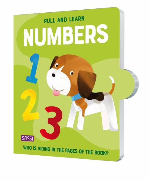 Sassi Numbers Pull and Learn Play Book Carousel 1