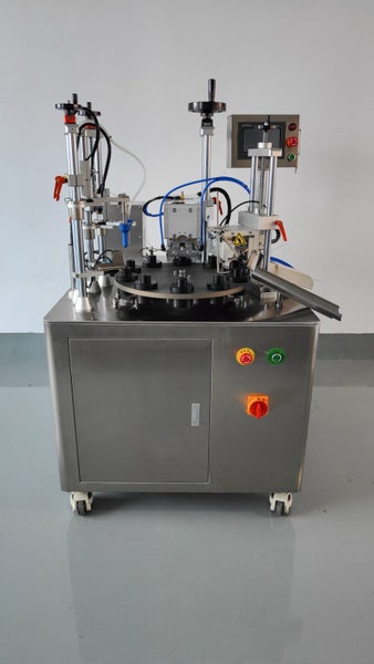 Ultrasonic Tube Filling and Sealing Machine Carousel 1