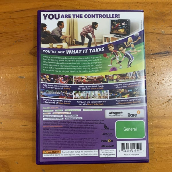 Kinect Sports - Xbox 360 Kinect game Carousel 2