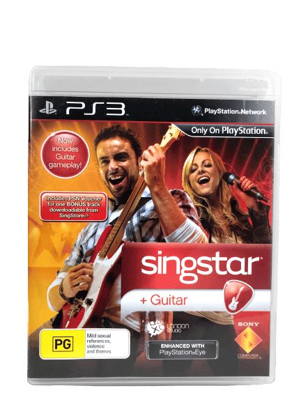 SingStar + Guitar (PS3) *MINT COMPLETE* Carousel 2