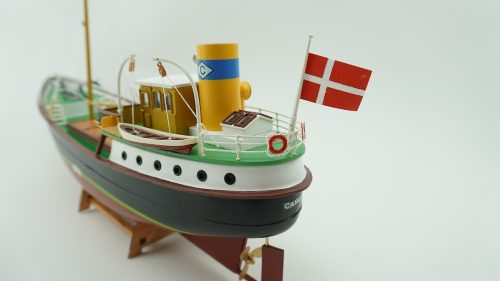 Wooden Ship Model - 1/60 Carli Tug Boat Carousel 4