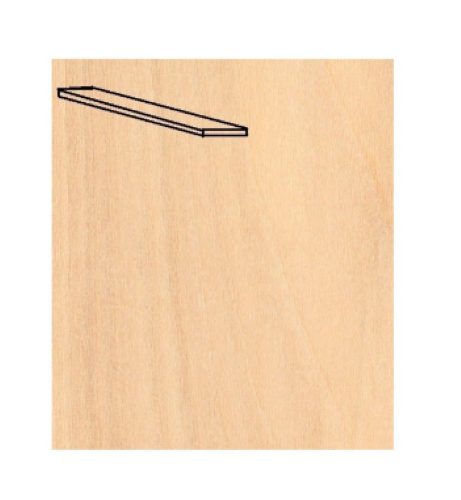 Wooden Ship Kit Fittings - B-woodVeneer0.5x 5 x1000mm 25p Carousel 1