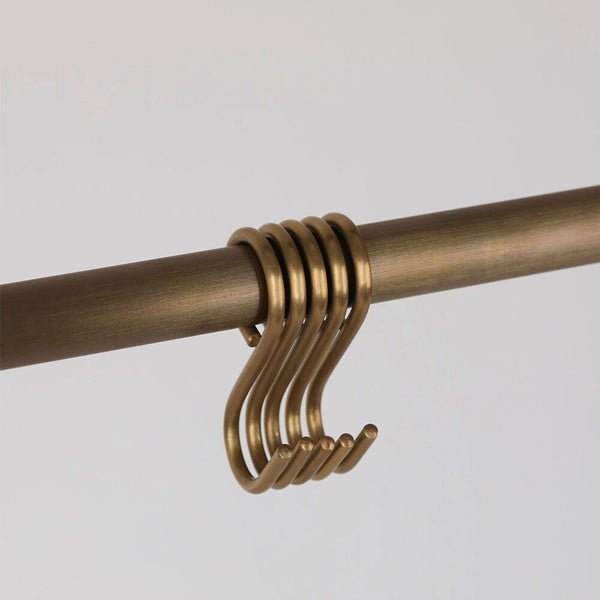 Hepburn Utility Rail Hook 65mm - Available in Various Finishes Carousel 4