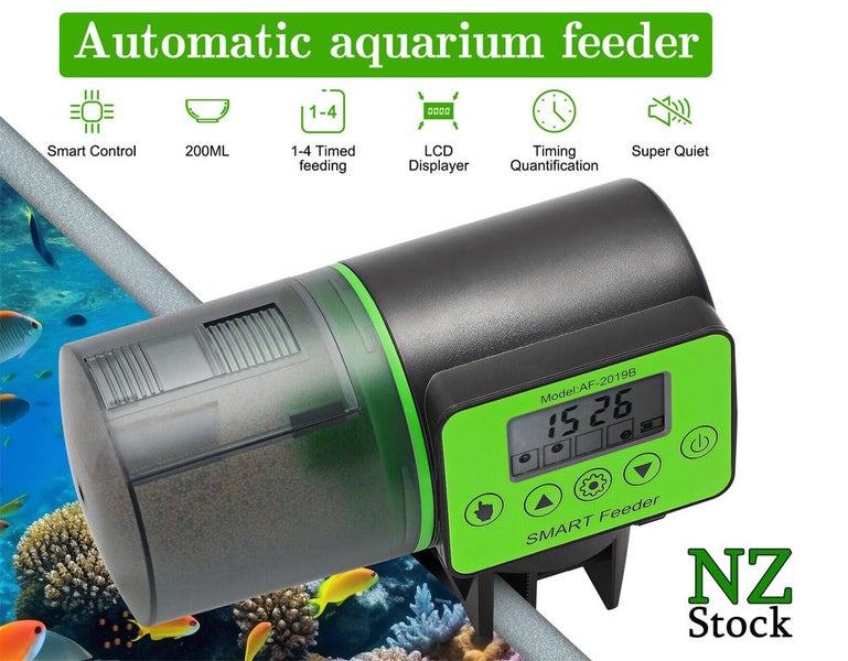 New Automatic Fish Feeder Timer Clearance Carousel 1