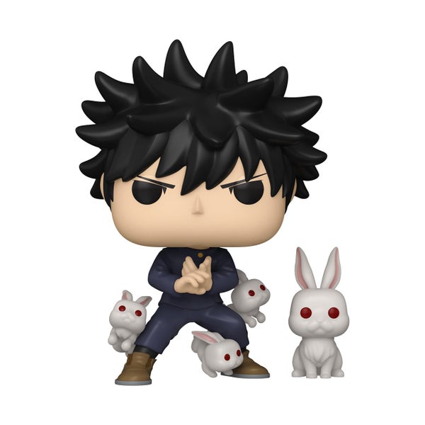 Jujutsu Kaisen - Megumi Fushiguro with Rabbit Pop! Vinyl Figure Carousel 1