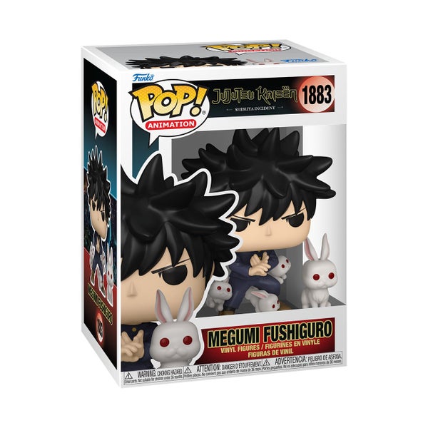 Jujutsu Kaisen - Megumi Fushiguro with Rabbit Pop! Vinyl Figure Carousel 2