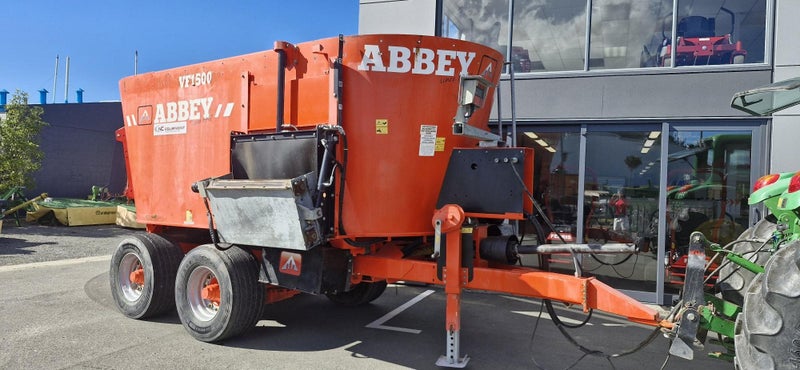 Abbey VF 1500 15m3 Tandem Mixer Wagon Carousel 1