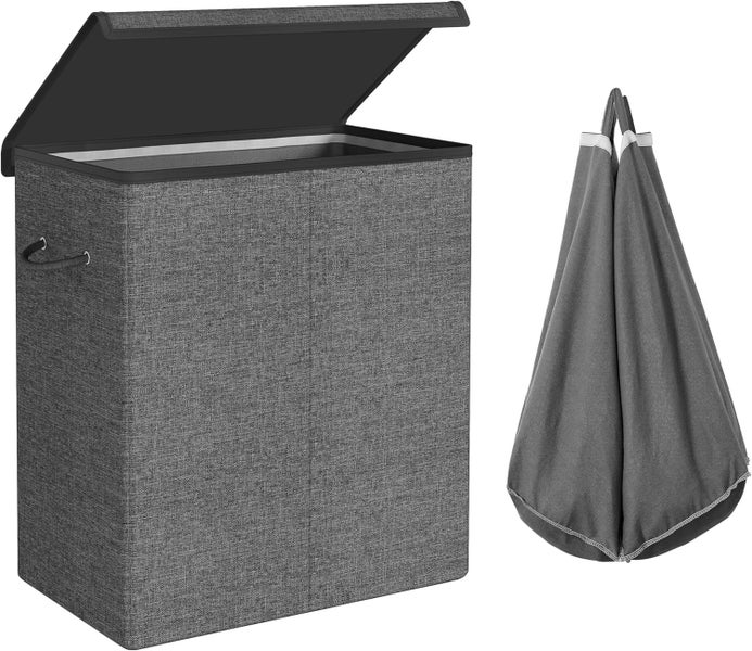 Laundry Basket 142L - Grey Carousel 1