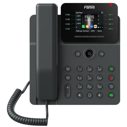 Fanvil V62G Entry level phone with an ergonomic HD audio handset, HD speaker, 6 Carousel 1