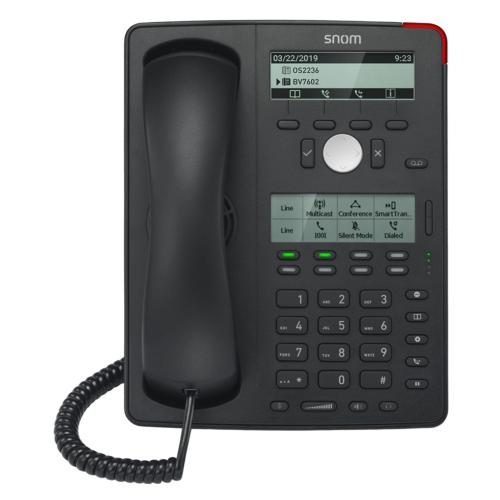 Snom D745 12-Line 8-Button LSS SIP Deskphone GIG PoE [00004259] Carousel 1