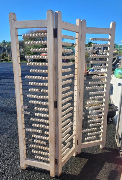 Bali inspired Abacus Room Divider Carousel 1