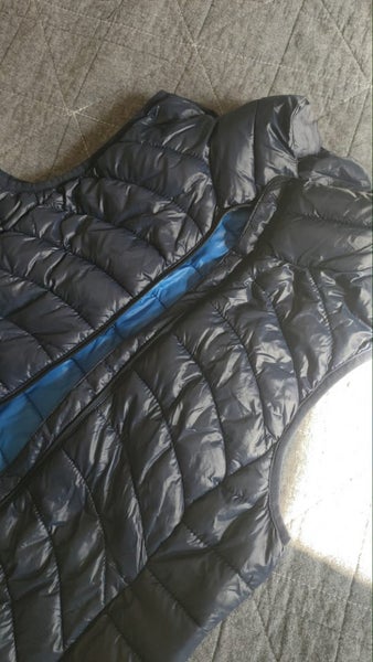 Old Navy blue puffer vest S women's 10 Carousel 9