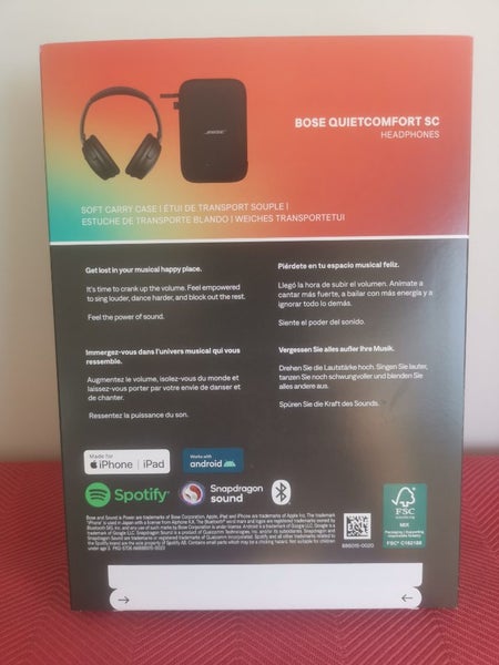 New Bose QuietComfort SC Noise Cancelling Headphones Carousel 2