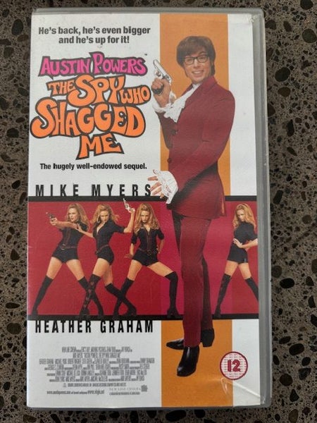 Austin Powers VHS tape Carousel 1