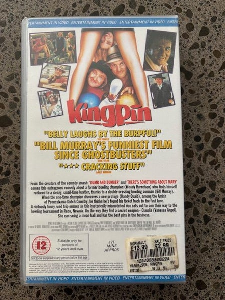 Kingpin VHS tape Carousel 2