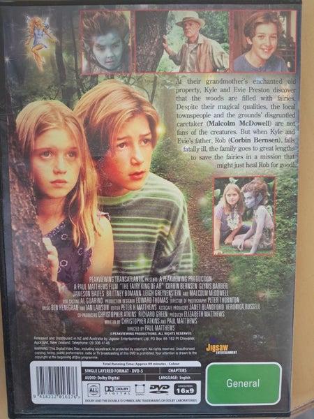 The fairy king dvd (not scary) Carousel 2