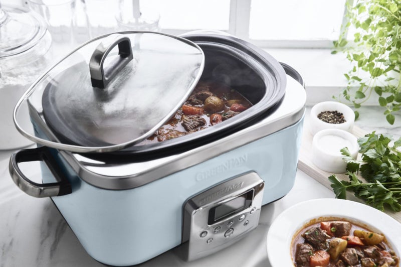 GreenPan Green Pan Glass Lid For Elite Slow Cooker Carousel 2