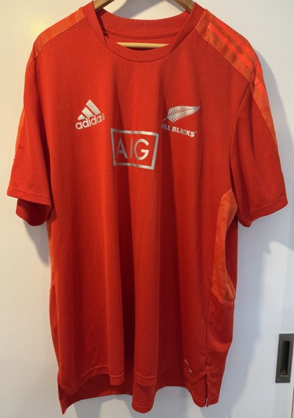 All Blacks Adidas Training T-Shirt - Orange - XXXL/3XL Carousel 1