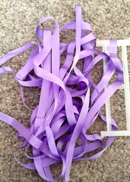 7mm YLI silk ribbon x 2.8mtrs new Carousel 1
