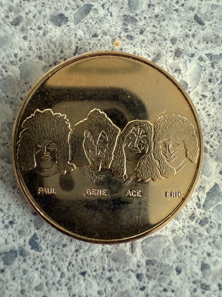Limited Edition 1980 Kiss Australian Tour Coins Carousel 6