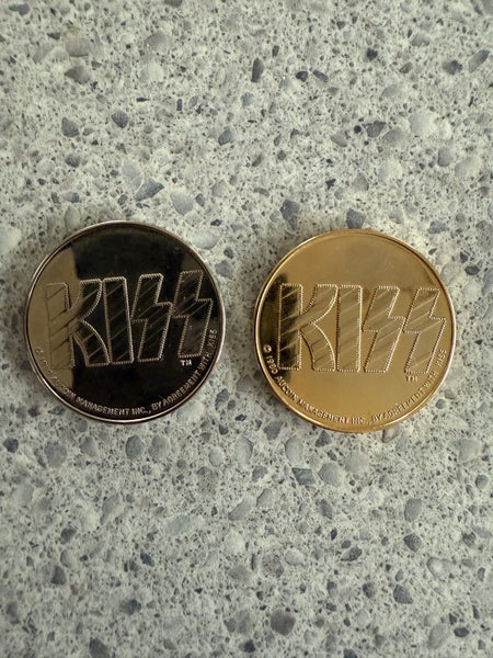 Limited Edition 1980 Kiss Australian Tour Coins Carousel 1