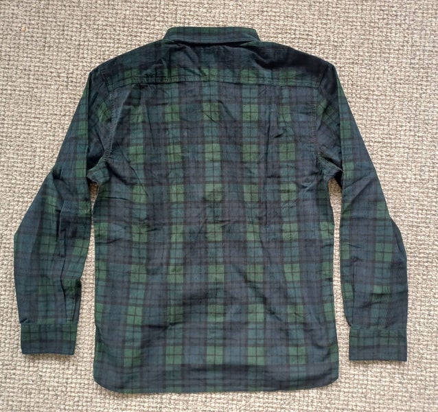 NWOT: WILLS Fine Corduroy Shirt in Black Watch Plaid (Huckberry) Carousel 5