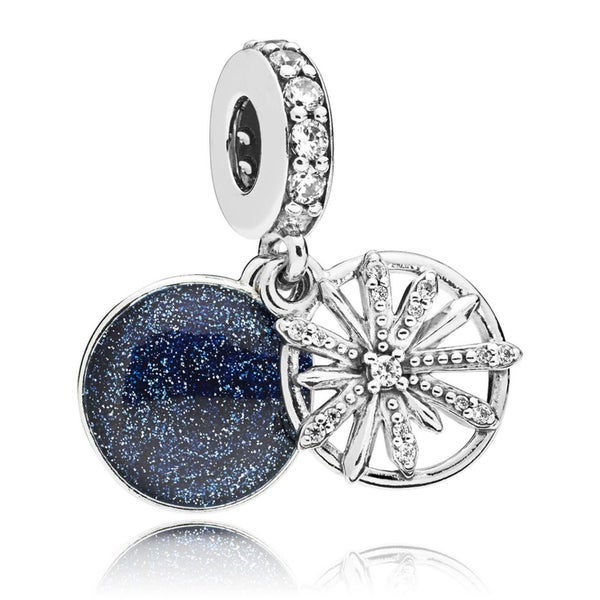 Pandora Dazzling Wishes CZ & Enamel Dangle Charm628638528056331115