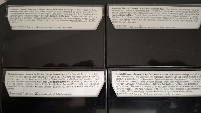 Candlelight Classics 4 tapes Carousel 2