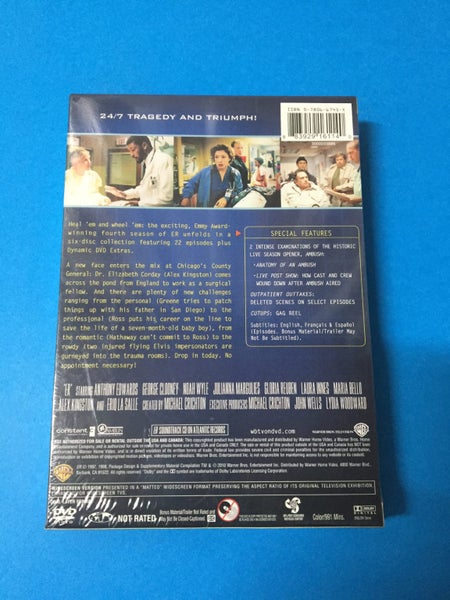 ER: The Complete Season 4 - NEW!!! Carousel 2