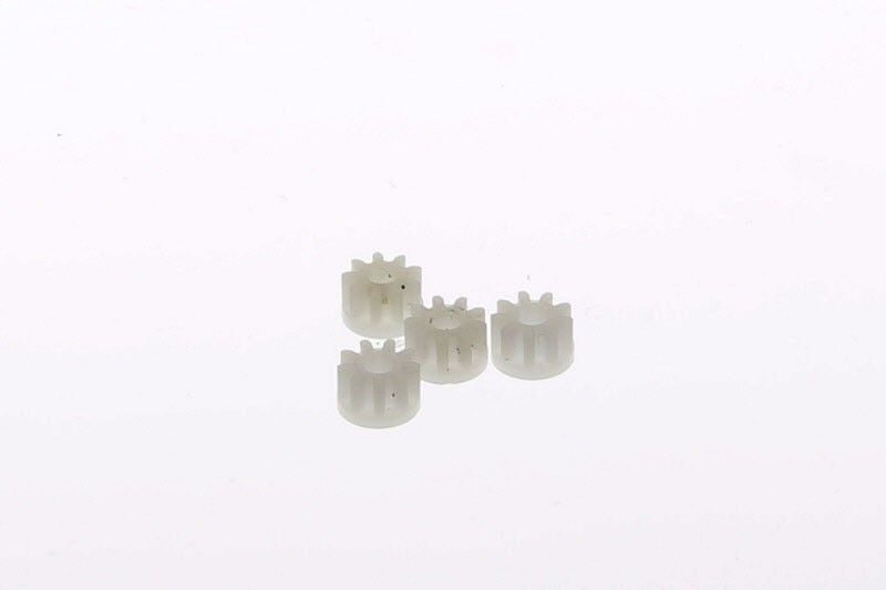 zScalextric W8100 Inline Pinion Gear 9-Tooth (4 Pack) Carousel 1