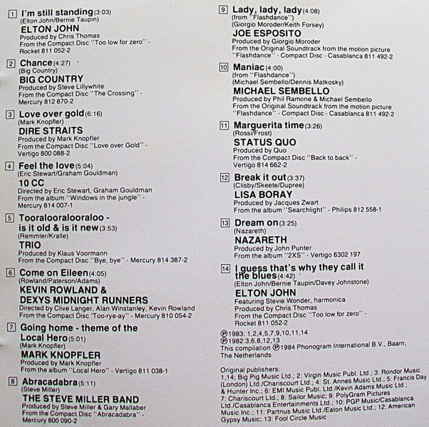 Hits On CD Carousel 2