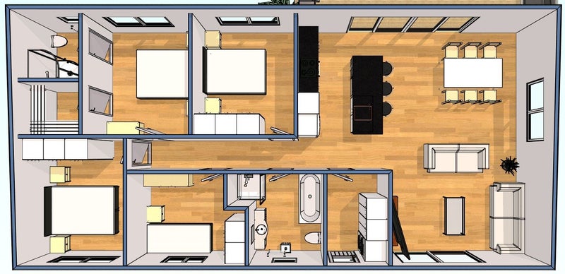 Transportable Home 108m² 4 Bedroom + Ensuite 7.2 x 15m Carousel 2
