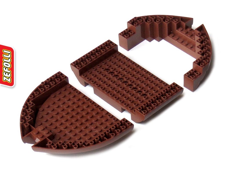 Ship Hull Pieces - Lego Pirates Theme - U Carousel 1