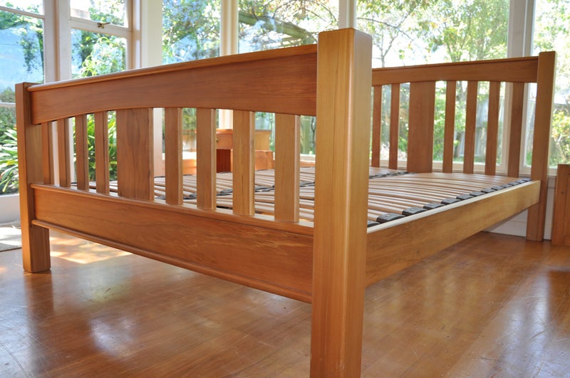 Beautiful Eastwest Designs king solid rimu bed- FULLY RESTORED~~~~~ Carousel 2