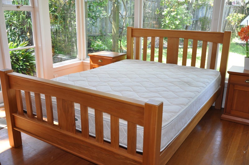 Beautiful Eastwest Designs king solid rimu bed- FULLY RESTORED~~~~~ Carousel 1