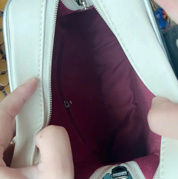 SALE!! Guitar Shaped Crossbody Vegan Leather Country Style Bag Vintage Gypsy Carousel 4