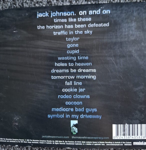 Jack Johnson - On and On CD Carousel 2