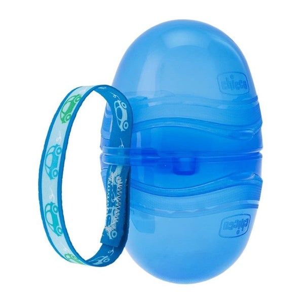 CHICCO DOUBLE SOOTHER HOLDER - BLUE Carousel 1