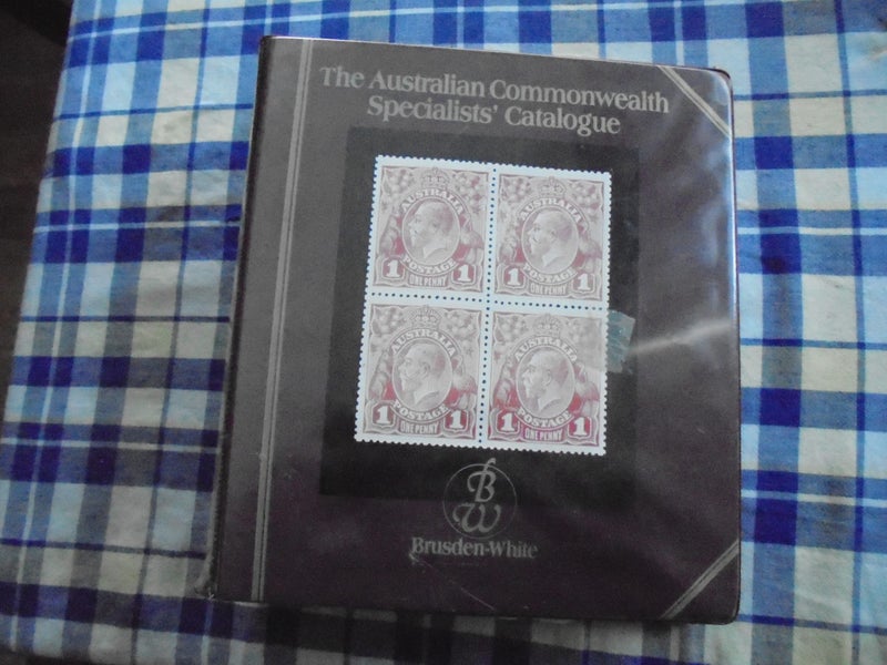 THE AUSTRALIAN COMMONWEALTH SPECIALISTS' CATALOGUE - STAMPS Carousel 1