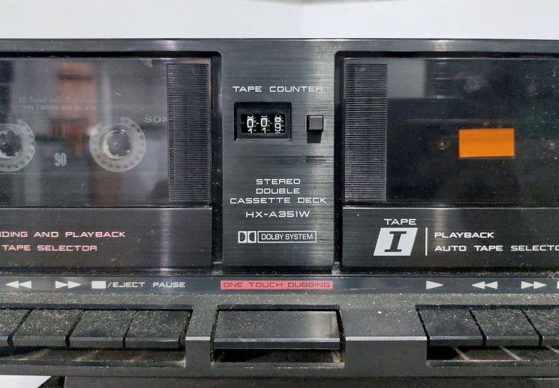 AKAI HX-A351W STEREO DOUBLE CASSETTE MADE IN JAPAN Carousel 2