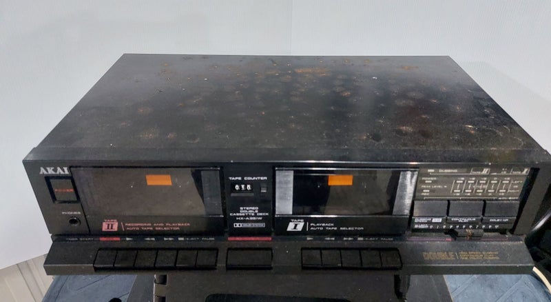 AKAI HX-A351W STEREO DOUBLE CASSETTE MADE IN JAPAN Carousel 5
