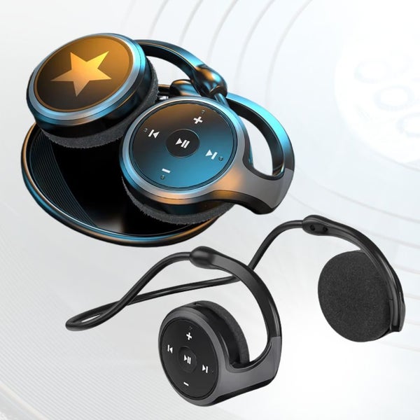 Comfort-Fit Wireless USB Charging On-Ear Headphones with Mic Carousel 1