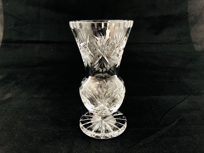 Heavy Crystal Bud Vase (20618)62931720970243114