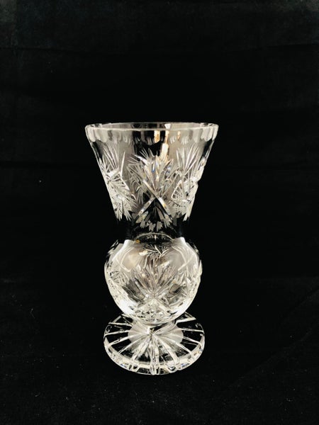 Heavy Crystal Bud Vase (20618)62931720970243111